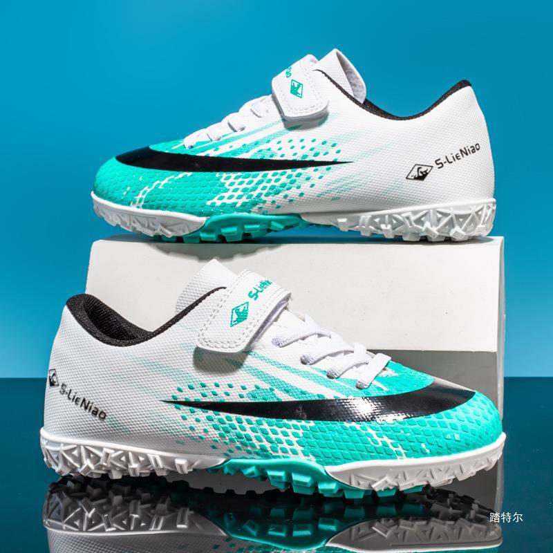 Wholesale 2024 New Children's Football Shoes Training Shoes for Boys Primary School Students Indoor and Outdoor Broken Nail Sneakers for Girls