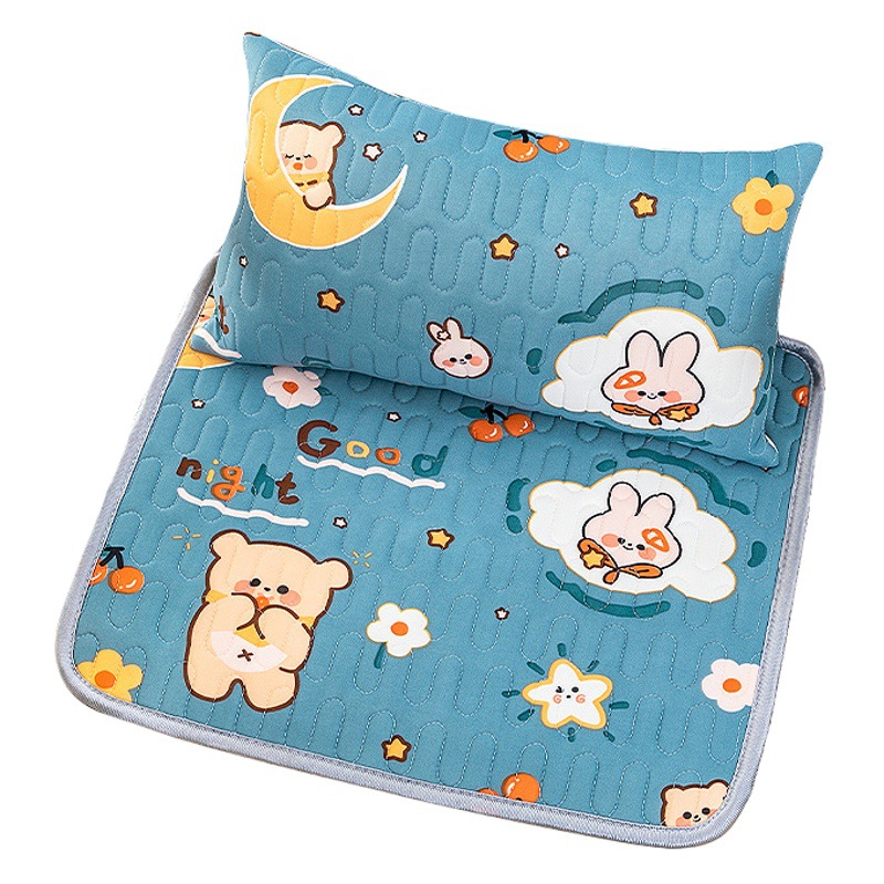 Latex Cushion Home Cool Mat Office Sitting Chair Cushion Student Summer Stool Cushion Cartoon Non-slip Ass Cushion