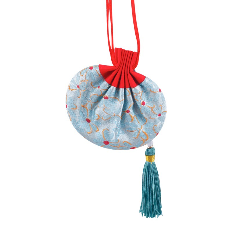 Picture of Carry-on antique sachet sachet empty bag Dragon Boat Festival Wormwood sachet Chinese style purse Hanfu accessories manufacturers