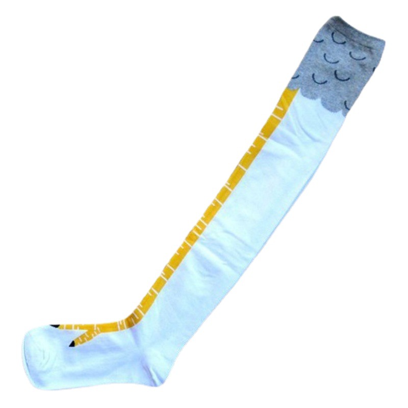 Chicken Claw Socks Women's Spring and Autumn Funny Creative Socks Long Over-The-Knee Socks Internet Celebrity Interesting Scheming Socks High-Tube Sports Cotton Socks