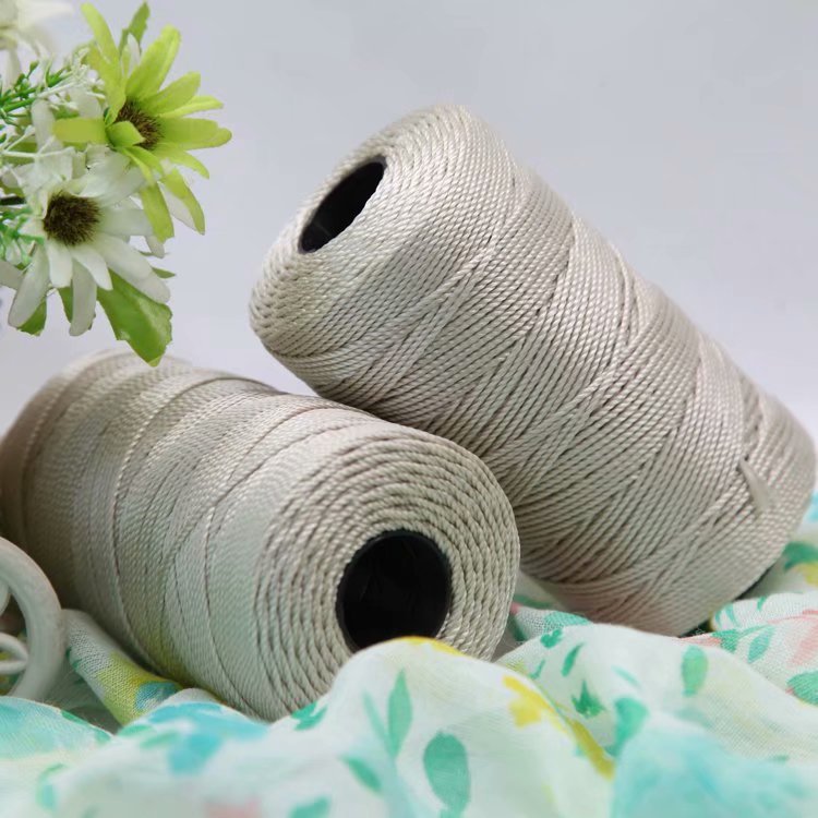 Picture of Gold thread mixed strand bright silk thread handmade diy crochet sweater doll scarf thread coat hand knitting thread factory wholesale