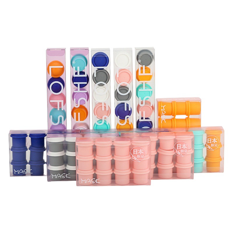 Cosmetics Pvc Transparent Plastic Packaging Box Printed Ear Hanging Pp Frosted Box Rectangular Pvc Box Factory