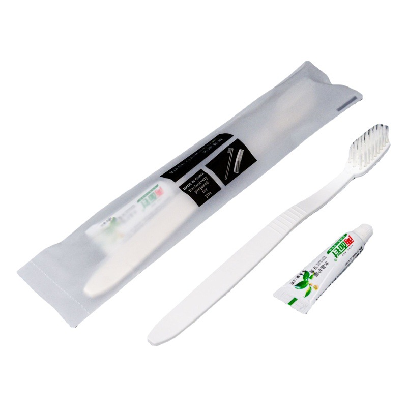 Hotel disposable toothbrush wholesale special soft bristle toothbrush toothpaste suit homestay hotel supplies disposable comb