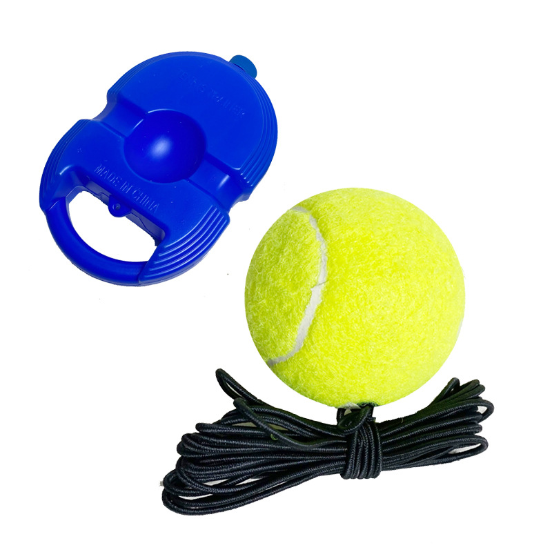 Tennis Trainer Single Player with Line Rebound Tennis Racquets Self-Training Artifact for Beginners One Person Tennis Racquets suit
