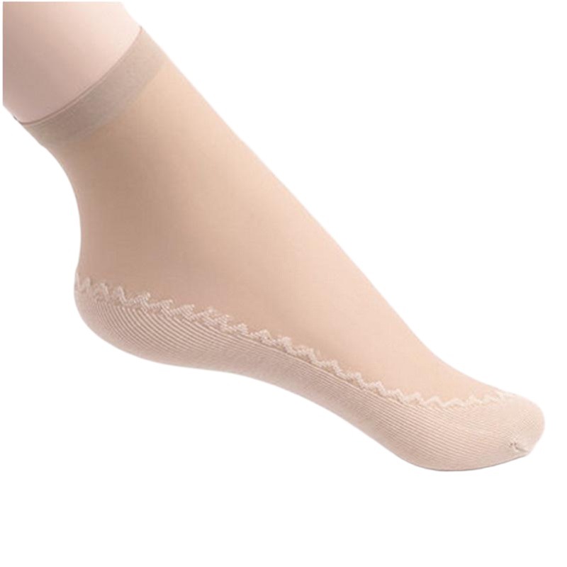 Factory wholesale cotton bottom stockings for men and women wear wear wear-resistant non-hook silk velvet padded bottom stockings breathable stockings