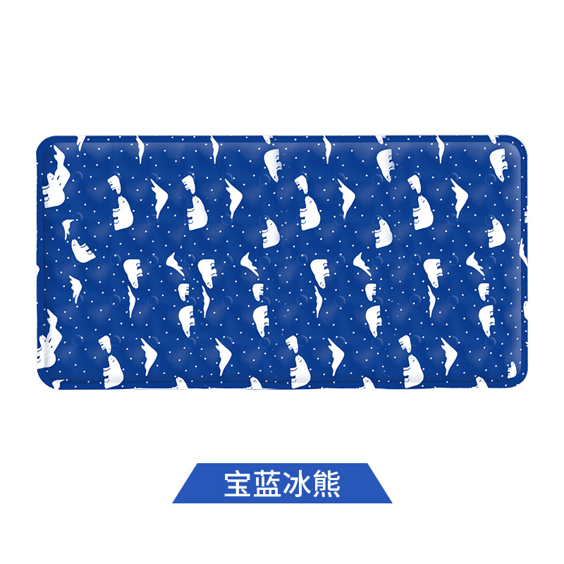 Picture of Ice Mattress Ice Mattress Summer Student Dormitory Single Double Mat Mat Smoothie Gel Refrigeration Ice Mat Cooling Artifact