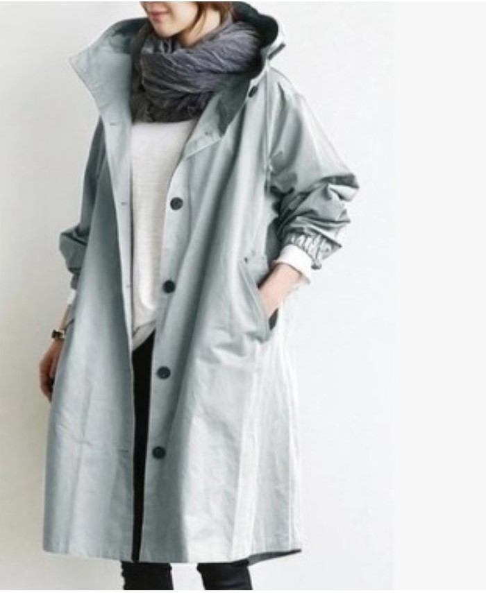 Picture of Autumn casual style windbreaker Women's Mid-length small 2020 new elegant tight waist 8 color 8 Size long sleeve coat