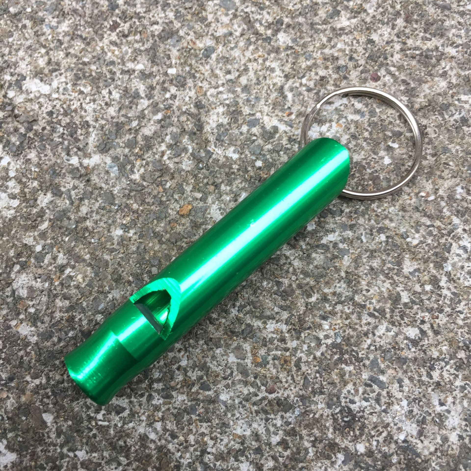 Picture of Large Whistle Outdoor Camping Adventure Training Whistle Aluminum Alloy Survival Whistle Lifesaving Whistle Colorful Whistle