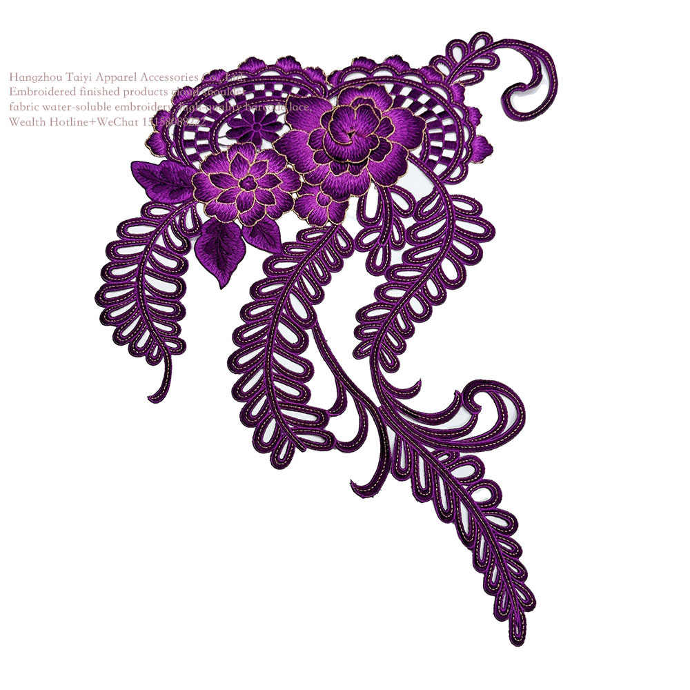 Embroidered 396 home elements * Phoenix tail cloth curtain clothing accessories