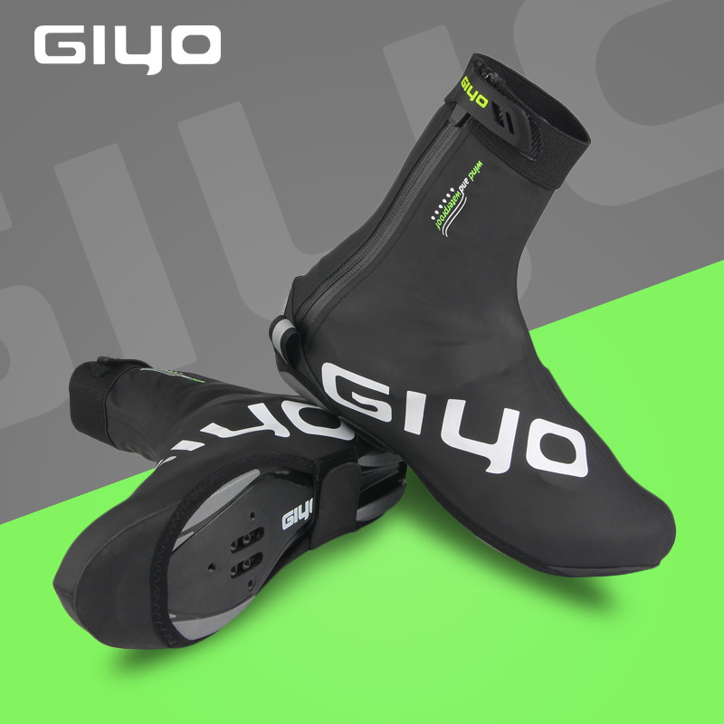 GIYO Bicycle Cycling Shoe Cover Lock Shoe Cover Mountain Road Bike Windproof and Dustproof Outdoor Cycling Equipment