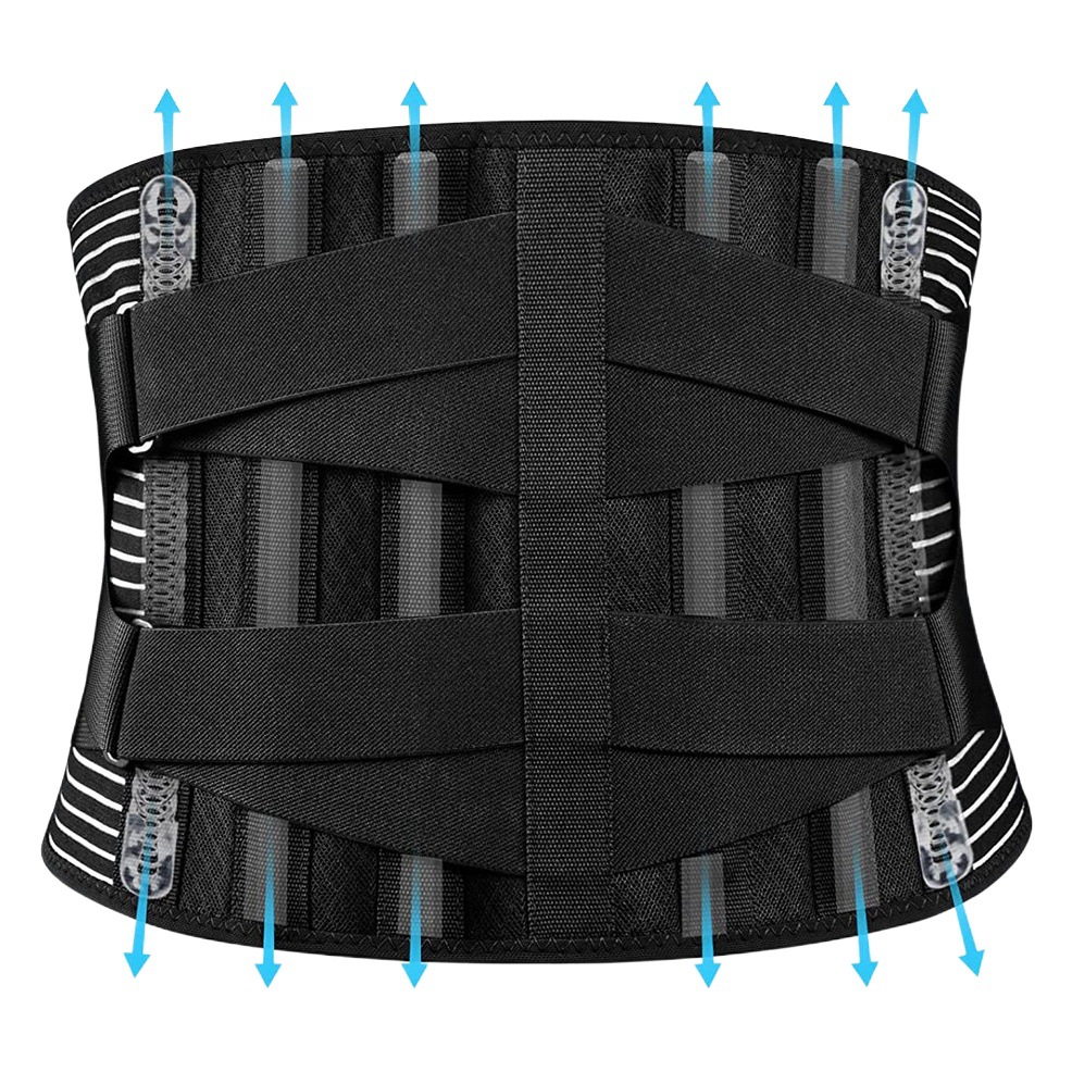 Amazon Cross-border Pressure Belt Fitness Breathable Sports Waist Protection Strength Waist Support Belt Wholesale
