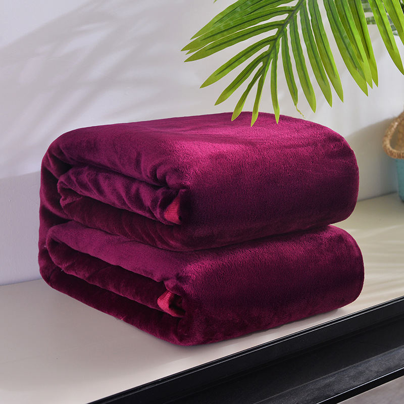 Picture of Jieliya cloud mink blanket nap blanket flannel bed sheet blanket
