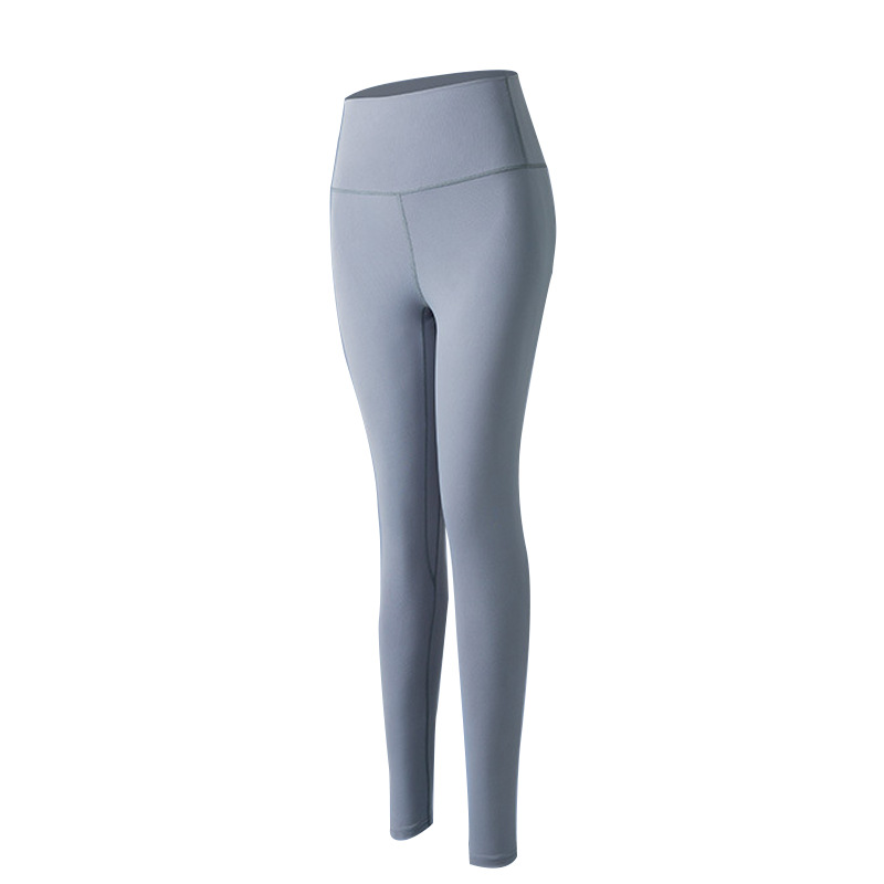 Picture of Peach Hip Slim-fit lulu Yoga Pants High Waist Hip-lift Non-marking Naked Quick-drying Pants Sports Fitness Running Yoga Pants