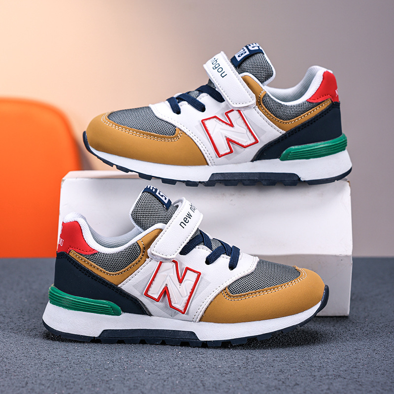 Picture of New autumn boys' sneakers mesh non-slip and wear-resistant children's sneakers fashion cross-border student sneakers trend