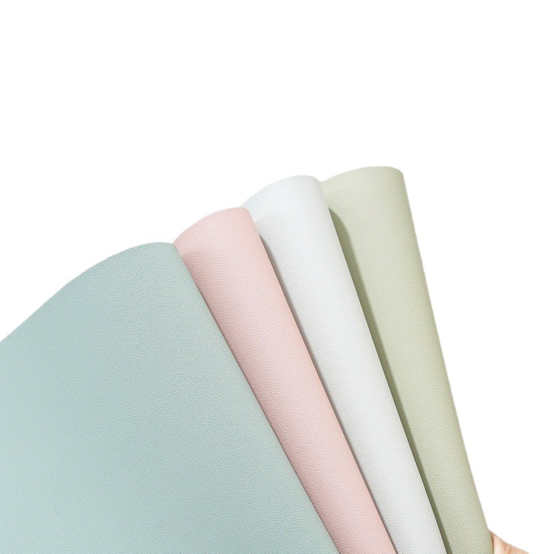 Kindergarten special environmentally friendly odorless leather table mat PU waterproof oil-proof disposable primary and secondary school student desk protective mat