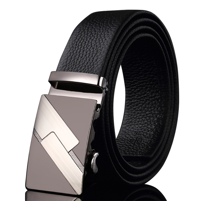 Picture of Men's Belt Leather High-end Automatic Buckle Casual Men's Cowhide Belt Men's Trousers Belt Men's Wholesale
