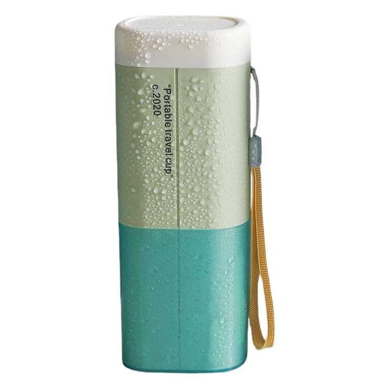 Travel toothbrush cup tooth wholesale brush storage box portable couple suit washing supplies dry and wet separation package