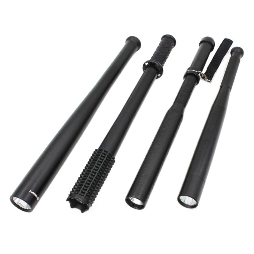 LED rechargeable Mace strong flashlight anti-wolf self-defense anti-riot patrol security stick giant Stinger