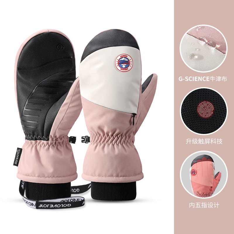 Picture of 2025 Winter Skiing Cycling Women's Anti-Slip Waterproof Warmth Touch Screen Motorcycle Men's Cross-Border Wholesale