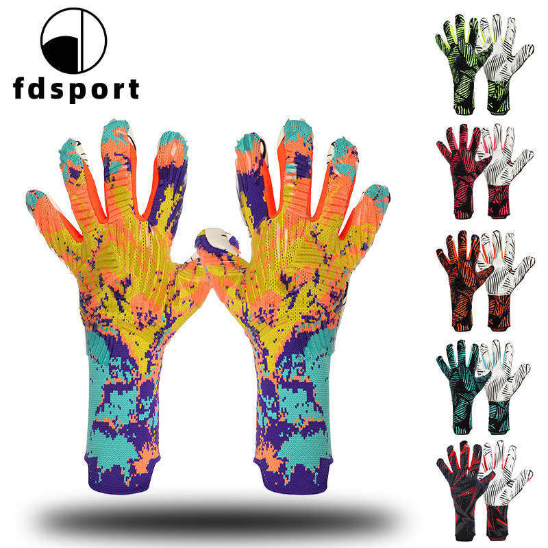Flying Shield Royal Series 15.0 Goalkeeper Gloves Super Sticky Non-slip Breathable Latex Special for Cross-border Primary and Secondary School Students Training