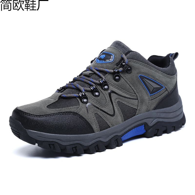 Cross-border generation cross-border extra-large size hiking shoes men's autumn and winter outdoor sneaker low-top hiking shoes small wholesale generation