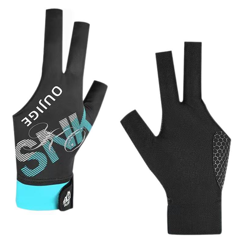 Picture of Billiards Gloves, Professional Snooker Billiards Gloves, Breathable, Quick-Drying, Wear-Resistant, Comfortable, Non-Slip, Fingerless, Light and Two-Finger Gloves