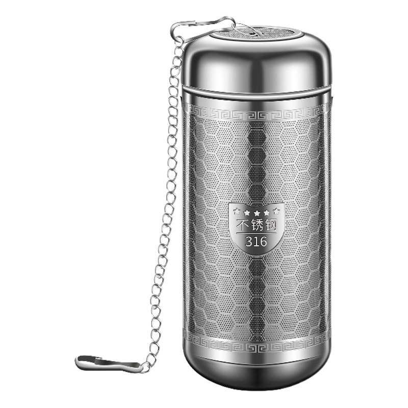 Picture of Wholesale 316 stainless steel tea drain with pendant tea filter tea water separation filter tea compartment office tea making artifact