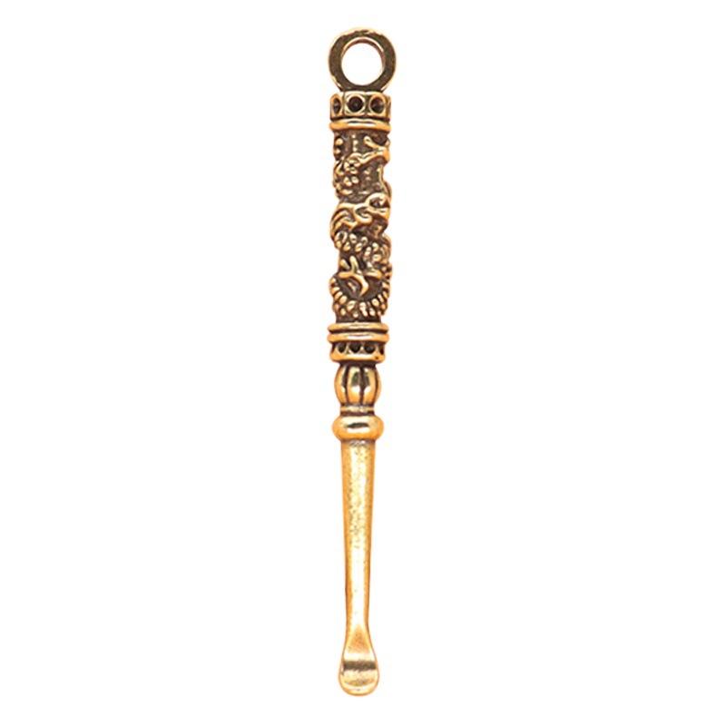 Colorful Ear Scoop with Diamonds, Brass Accessories, DIY Car Keychain Pendant, Department Store Small Commodities, New Guest Gifts