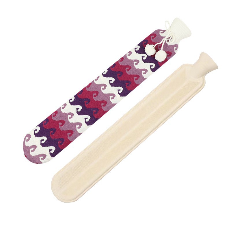 Picture of Belt hot compress warm hand water bag warm shoulder neck plush rubber hot water bag Flushing strip warm hand treasure spot wholesale