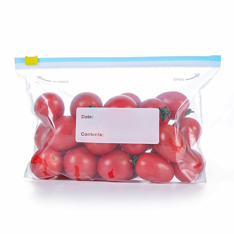 Picture of Special Fresh-keeping Bag for Refrigerator Food Grade Thickened Sliding Lock Sealed Bag Zipper Storage Sliding Cable Sub-pack Bag