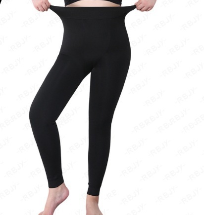 Picture of Off-Season Fleece-Lined Leggings, Fleece-Lined and Thickeneded Women's High-Waisted One-Piece Pants, Really Translucent Pantyhose, Translucent Leggings to Make You Look Taller