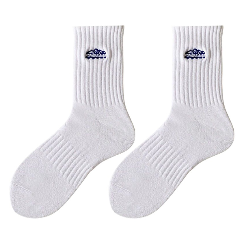 Zhuji socks men's winter men's socks black and white autumn and winter stockings deodorant sweat-absorbent breathable sports fashionable socks for women