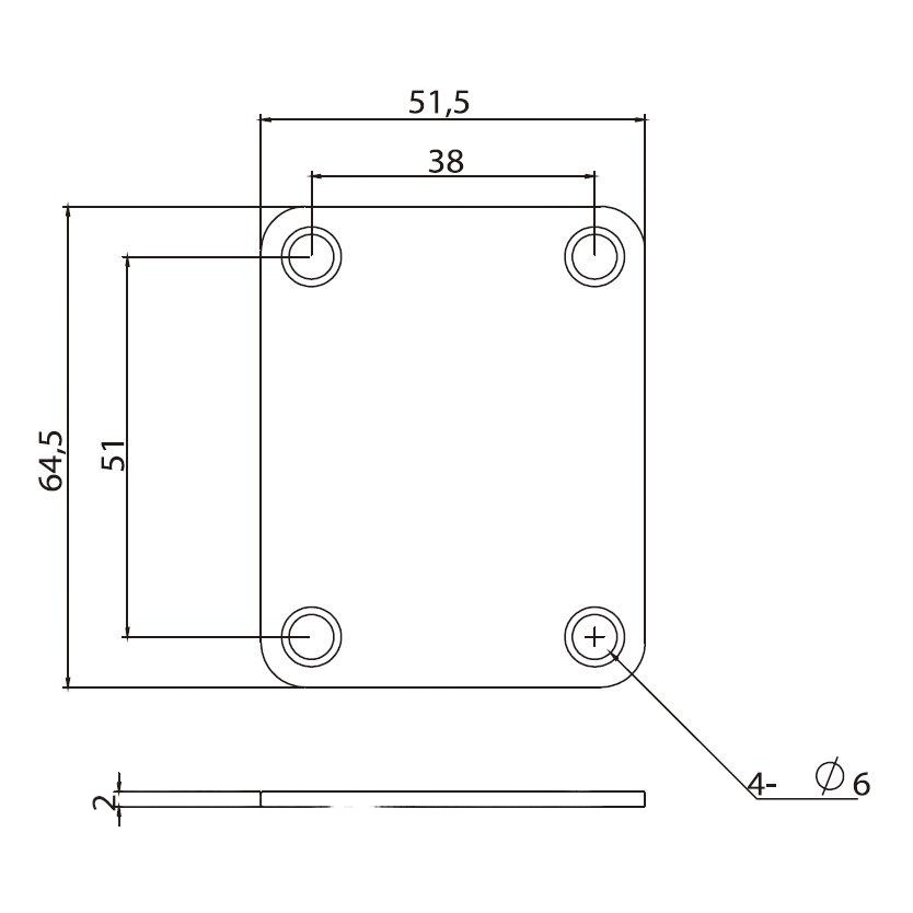 70S F Guitar Neck Protection Plate Reinforcement Plate for Fender St Tl