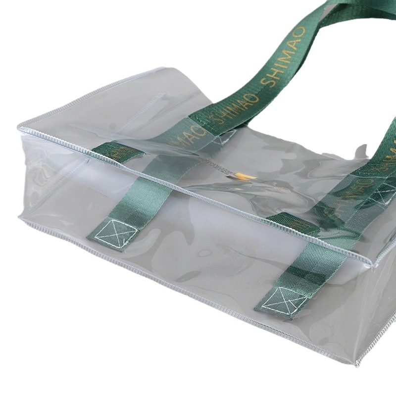Mid-Autumn Moon Cake Packaging Box, Transparent Handbag, Pvc Hand Bag, Wedding Candy Gift Bag, Plastic Gift Bag