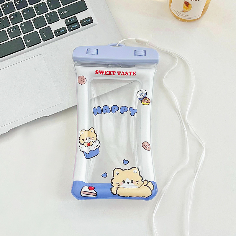 Picture of Lovable Kabibala Mobile Phone Waterproof Bag Cartoon Airbag Floating Touchscreen Protective Cover Swimming Mobile Phone Bag
