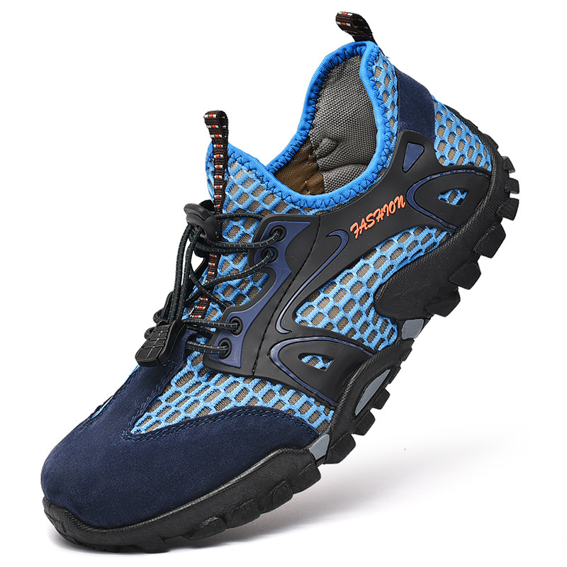 Picture of 2025 Summer New Outdoor Shoes Hiking Shoes Men's Mesh Men's Shoes Non-slip Quick-drying Hiking Shoes Wading Shoes