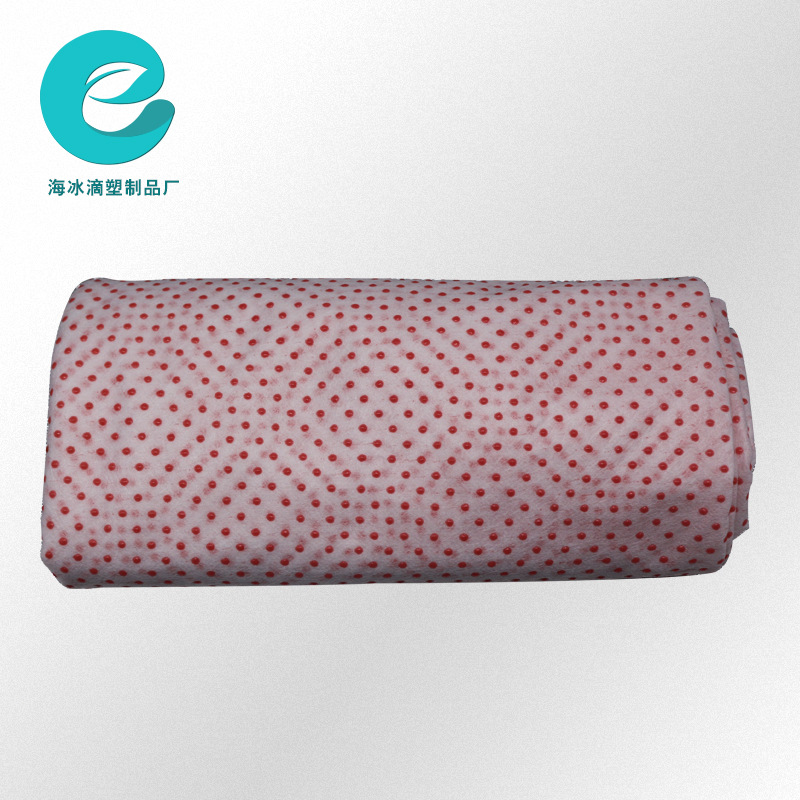 Picture of Non-Slip Cloth Discoloration Red Dot Non-Woven Fabric Far Infrared Negative Ion Cloth Knee Pads Moisture Wicking Tourmaline Drop Plastic Cloth