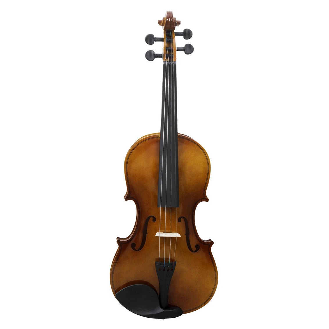 Picture of Wholesale Natural Color Violin Basswood Popularization Violin Beginner Practice AV-102 Violin Send Triangle Box
