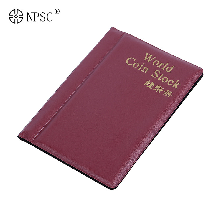 Picture of Wholesale PVC vertical in-line small coin book commemorative coin collection 120 small coin book