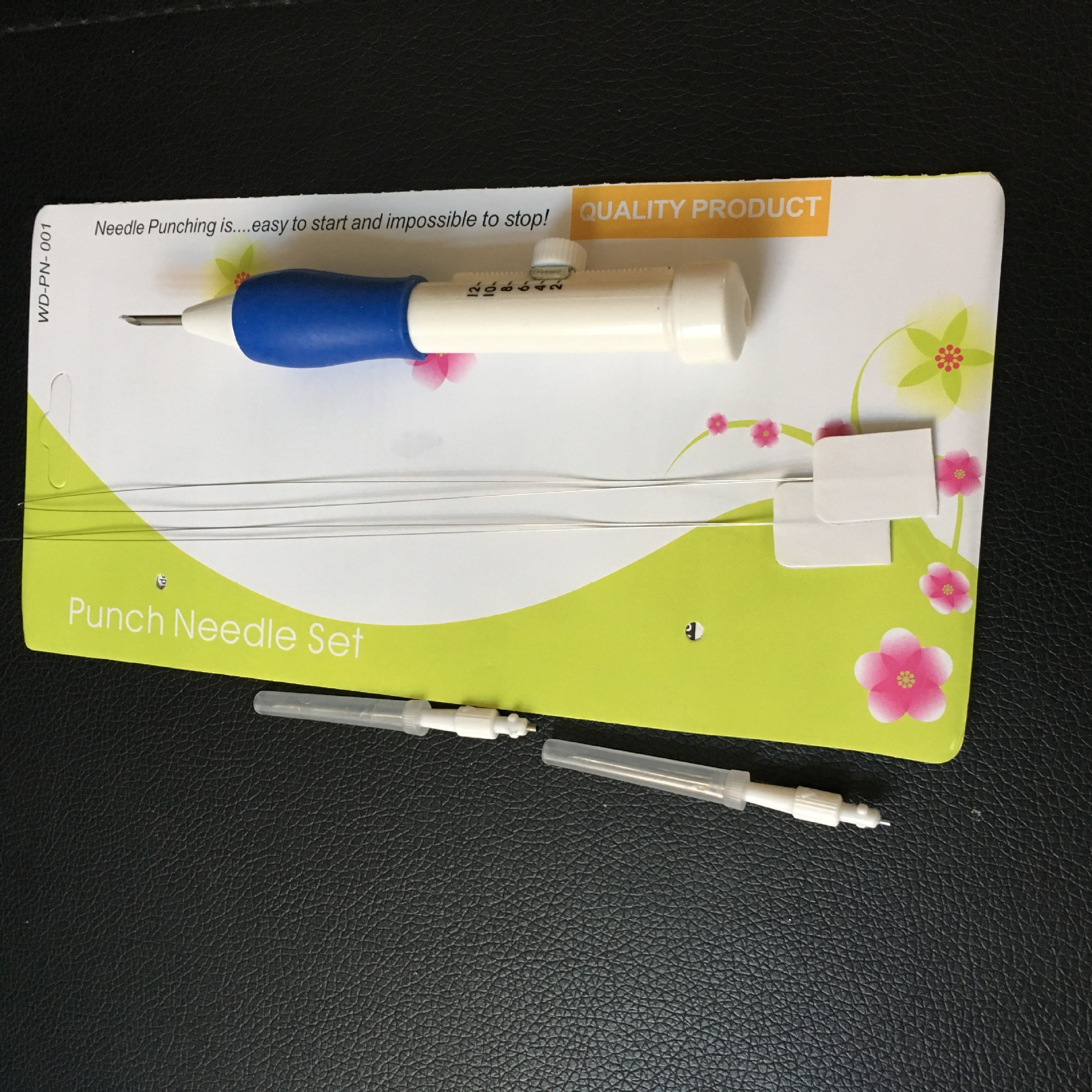 Picture of Imitation of Japanese Coke Tools Russian Embroidery Poke Le Duo Flower Needle Stacking Embroidery Needle Poke Flower Needle Factory