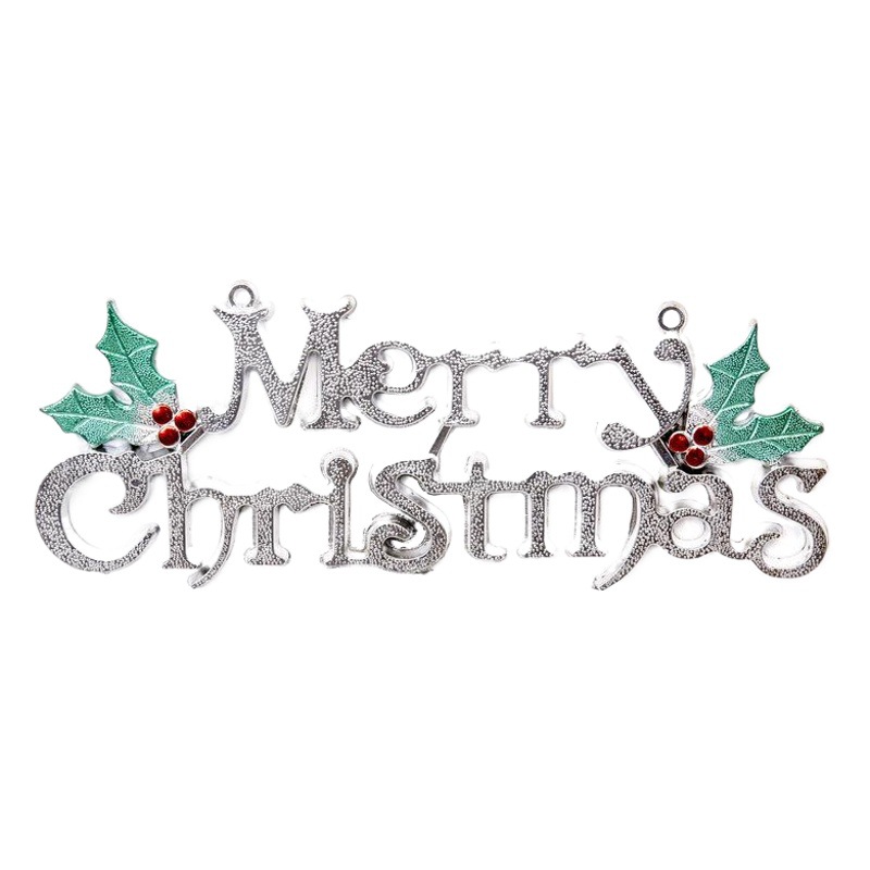 Christmas decoration supplies store Merry Christmas creative Christmas letter door listed wholesale