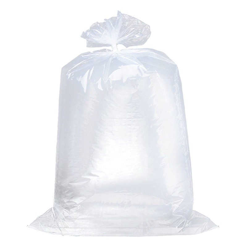 Thickened large high-pressure inner film bag pe flat pocket storage transparent film moisture-proof plastic bag lined with film bag