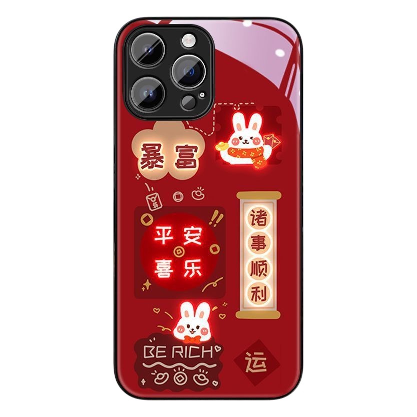 Suitable for fortune rabbit millet 13Pro mobile phone case 12 sutra luminous 11Pro red rice K50 rabbit k40 tide