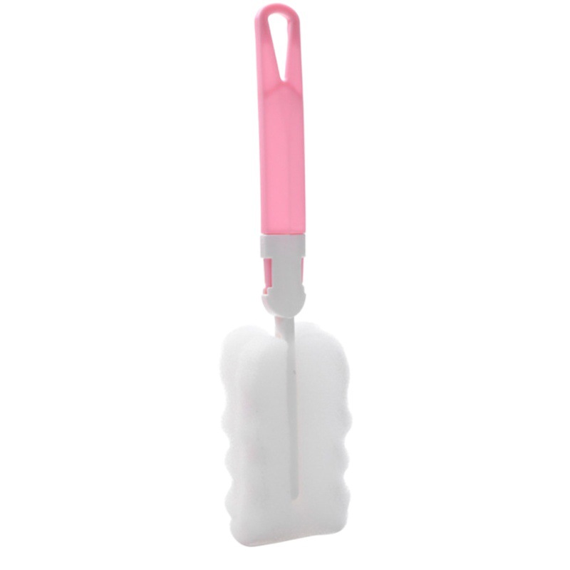 Kitchen Cup brush does not hurt hands decontamination long handle wash cup independent packaging removable sponge cleaning brush