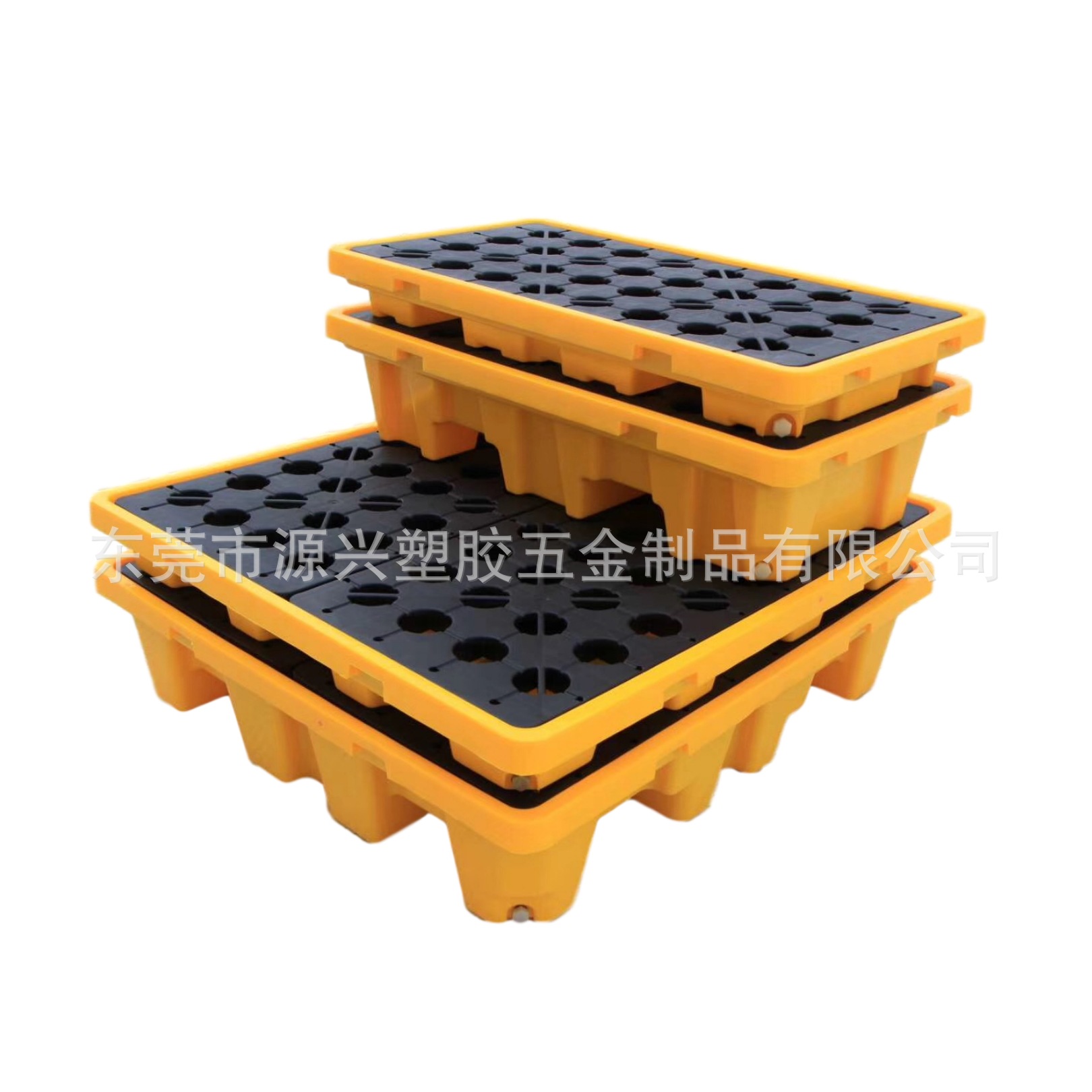 Supply Shenzhen Guangzhou 2-barrel four-barrel anti-leakage tray chemical liquid transportation turnover anti-overflow leakage leakage plate