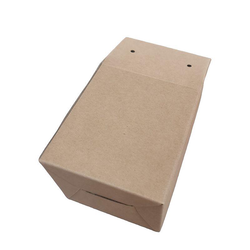 Picture of Kraft paper window box white card corrugated box custom carton printing packaging manufacturers small batch packaging box customization