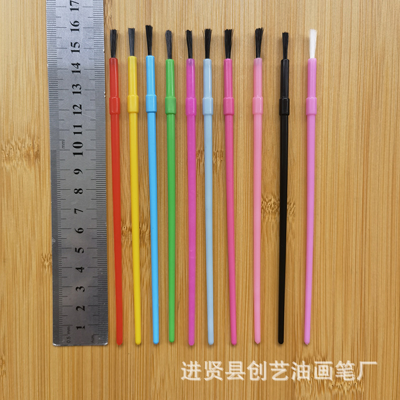 Picture of All plastic brush 4.8cm-16.5cm children's DIY brush brush brush paint pen