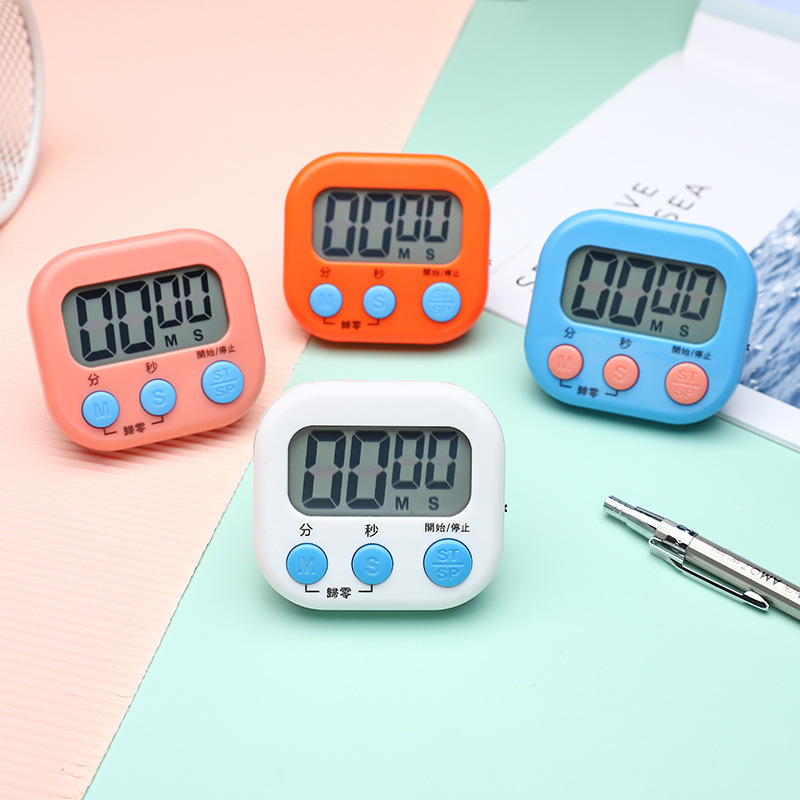 Creative Large-Screen Timer Student Stopwatch Multi-Functional Kitchen Baking Electronic Timer