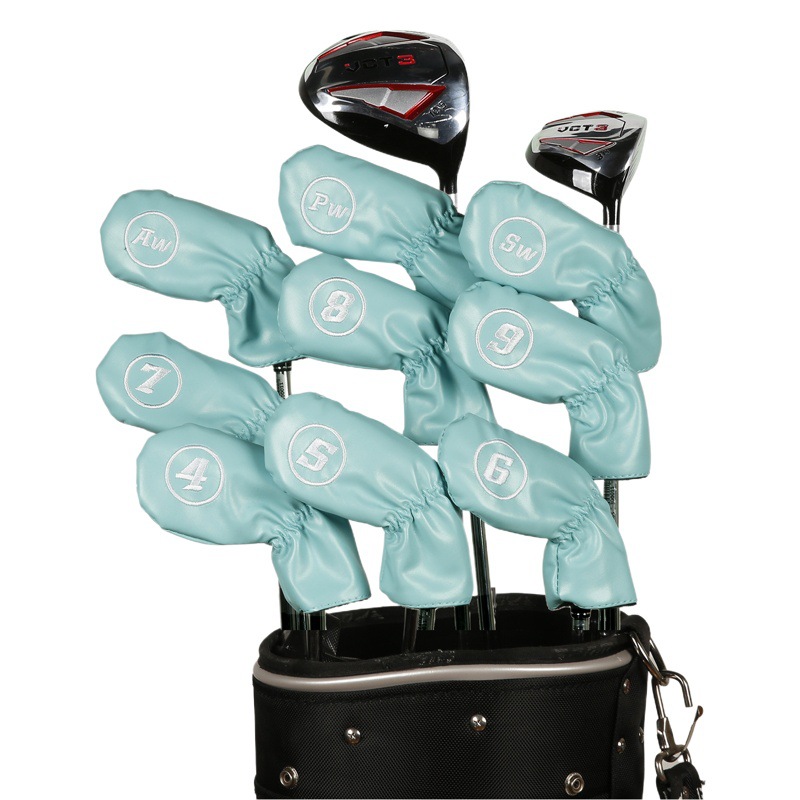 golfironheadcover golf iron rod cover pu rod cover new ball rod cover hat cover ball head hat