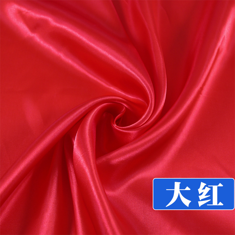 Picture of Satin fabric, fabric, satin, color, ding silk, gift box, lining cloth, silk cloth, red cloth, cloth head, red silk cloth